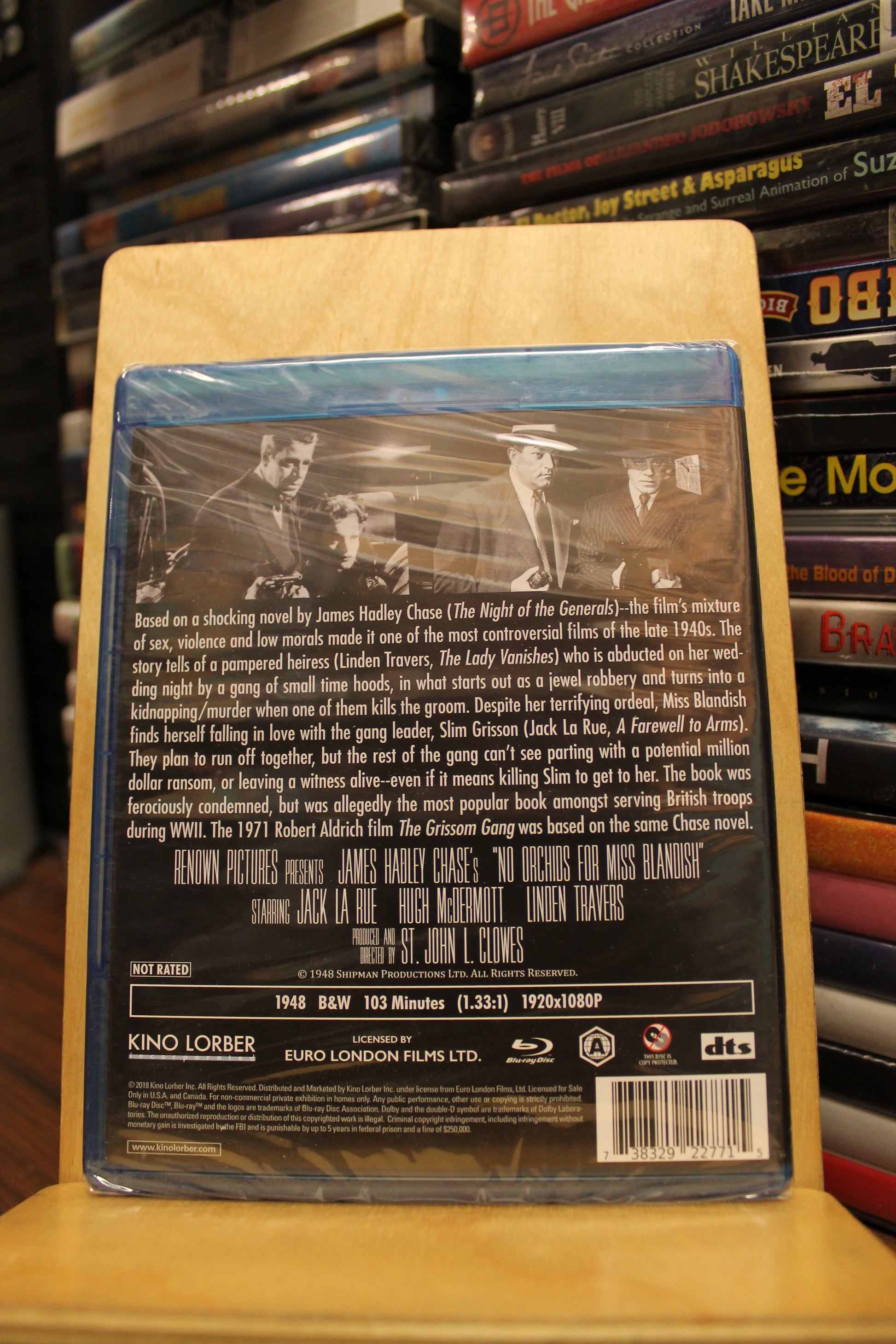 No Orchids for Miss Blandish Blu-ray