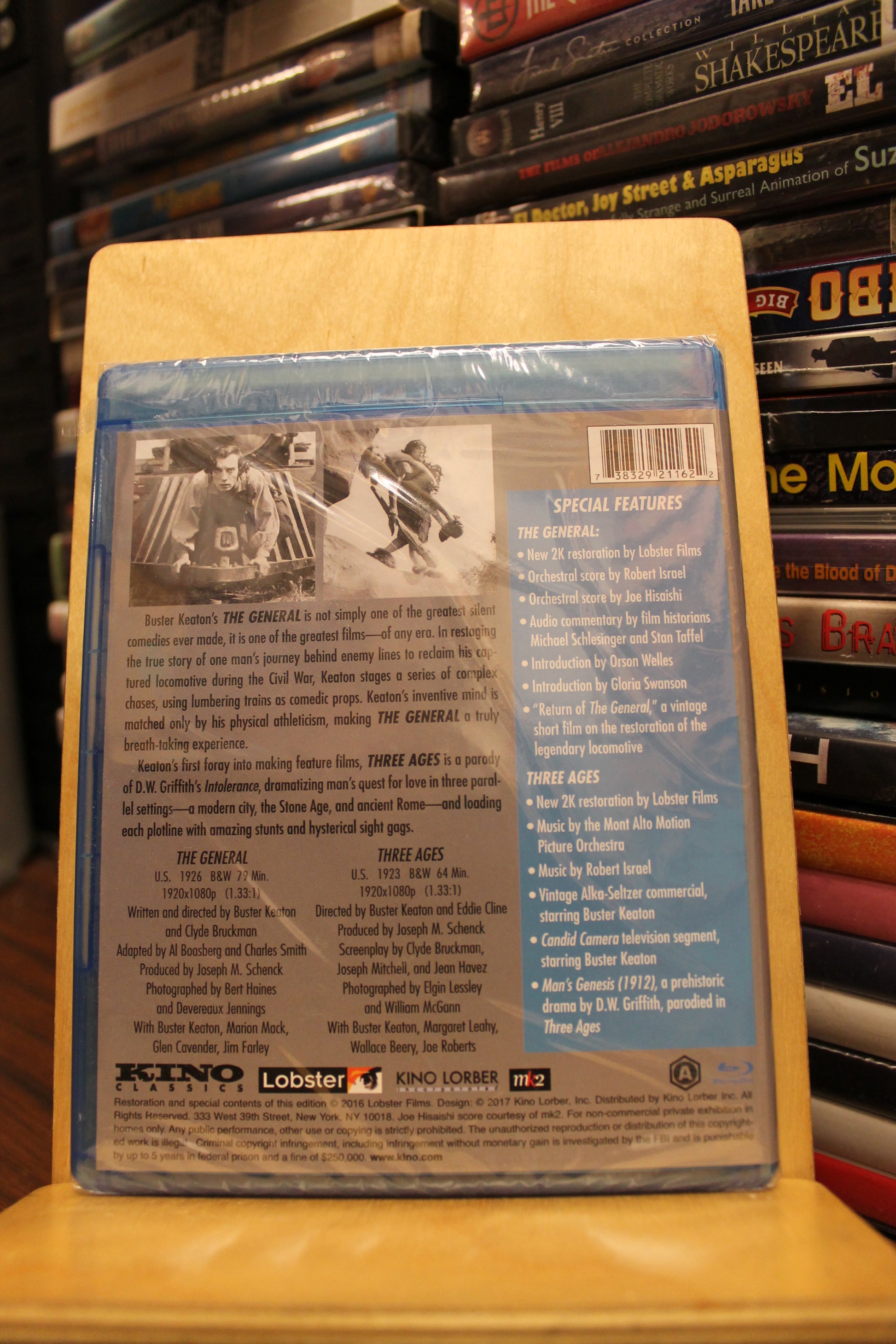 The General and Three Ages Blu-ray