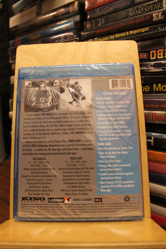 The General and Three Ages Blu-ray