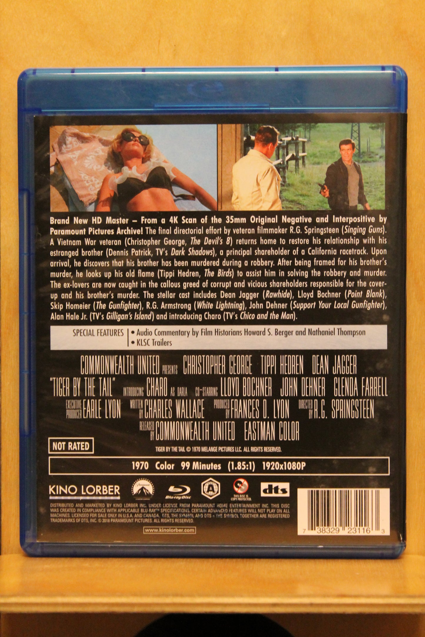 Tiger by the Tail Blu-ray