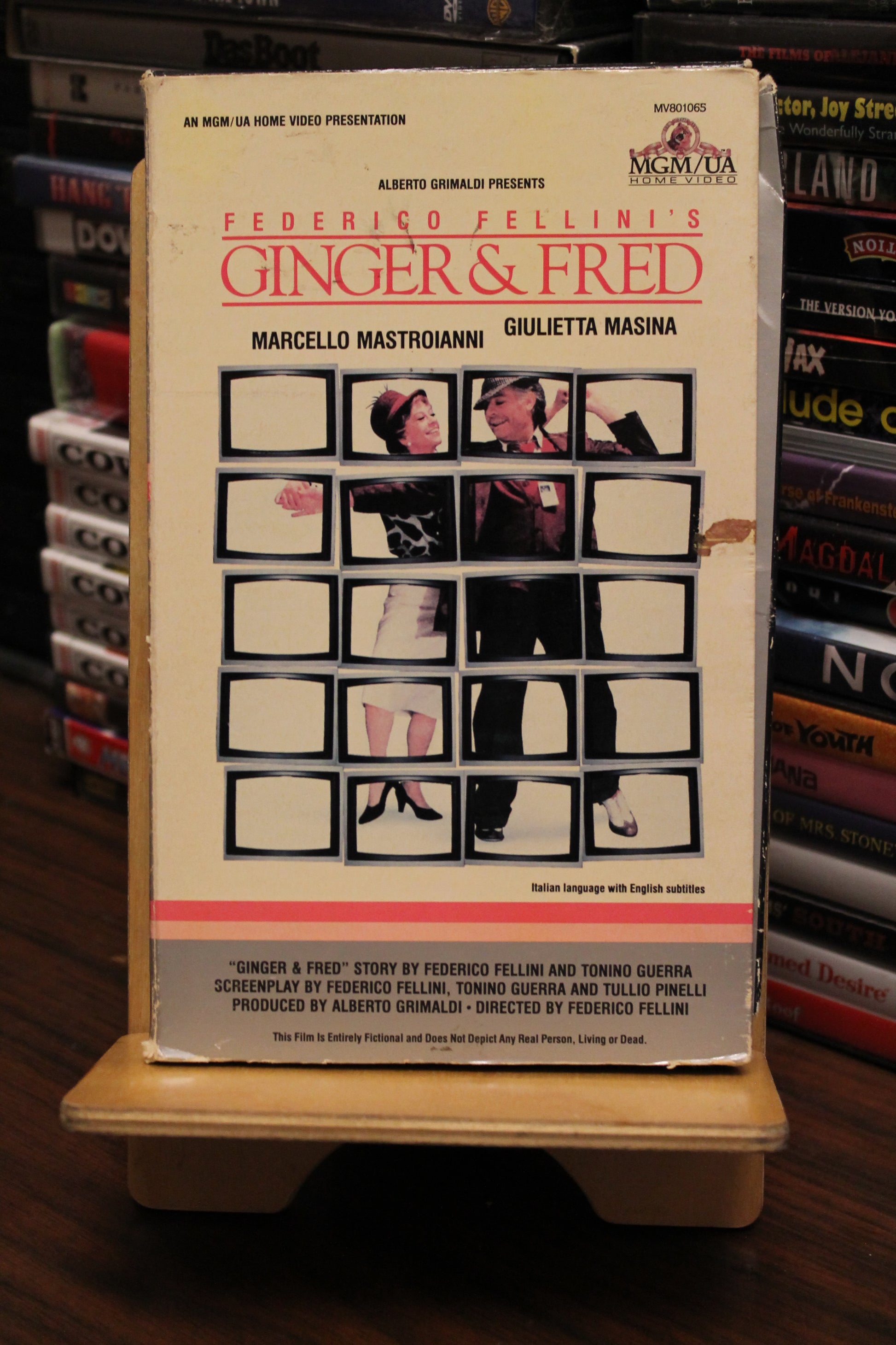 Ginger and Fred VHS