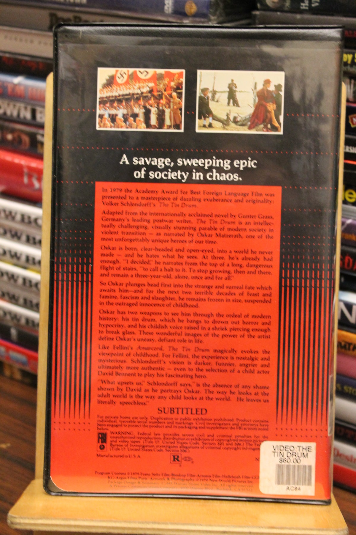 The Tin Drum VHS