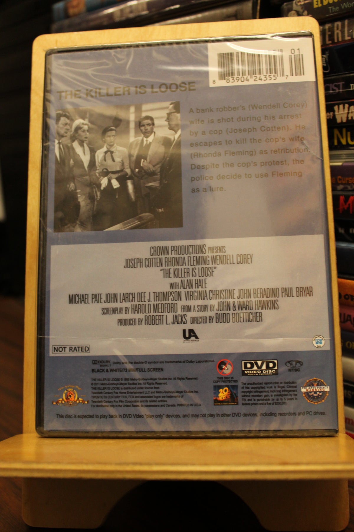 The Killer Is Loose DVD