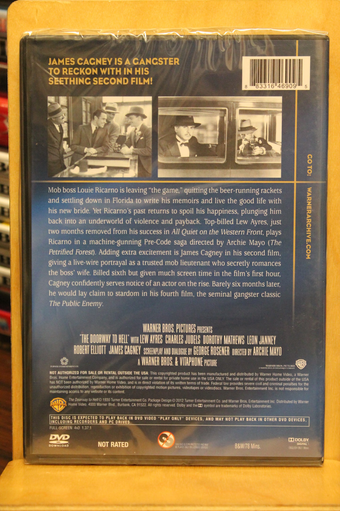 The Doorway to Hell DVD