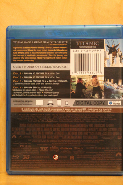 Titanic Blu-ray