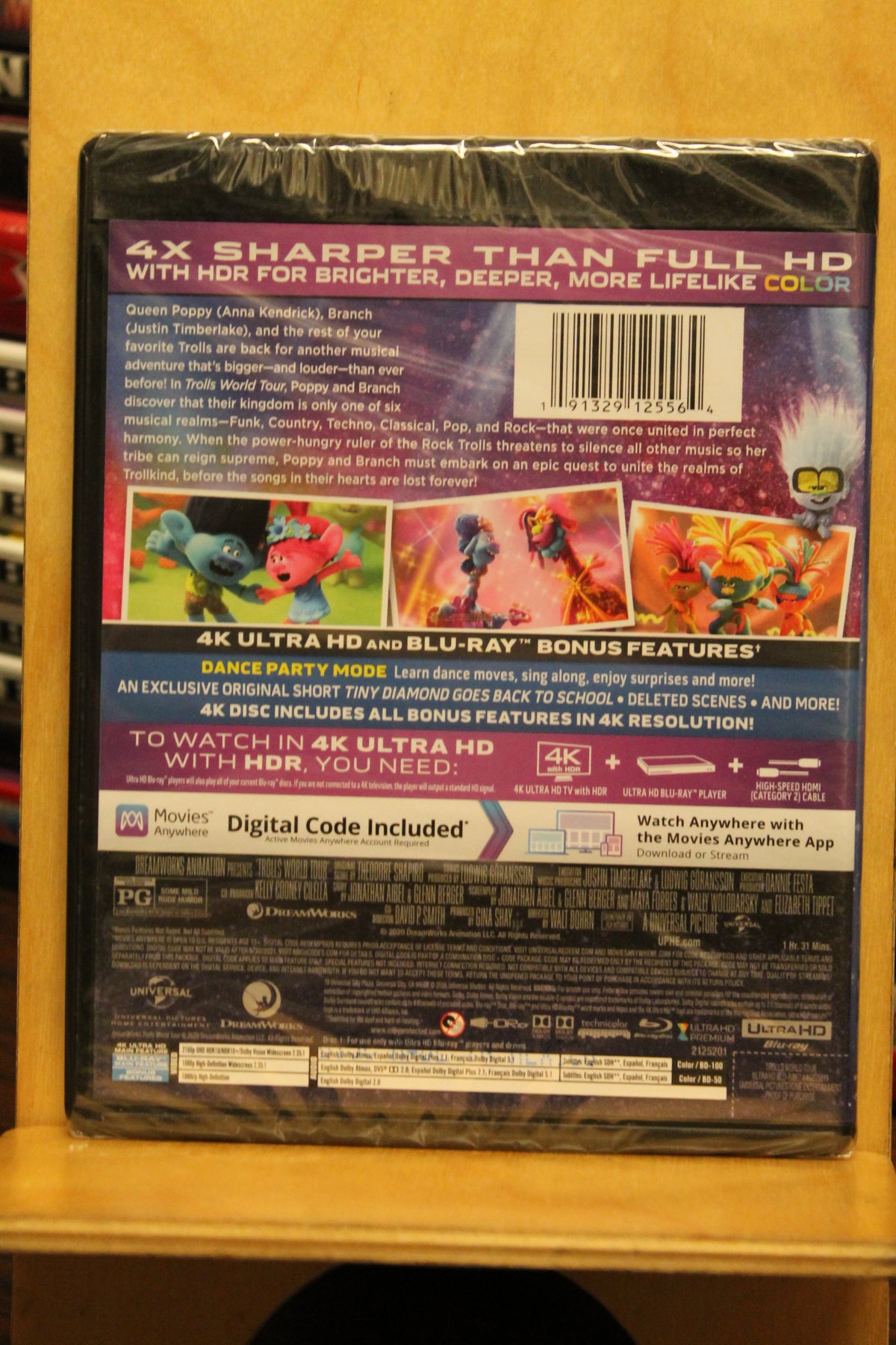 Trolls World Tour 4K UHD