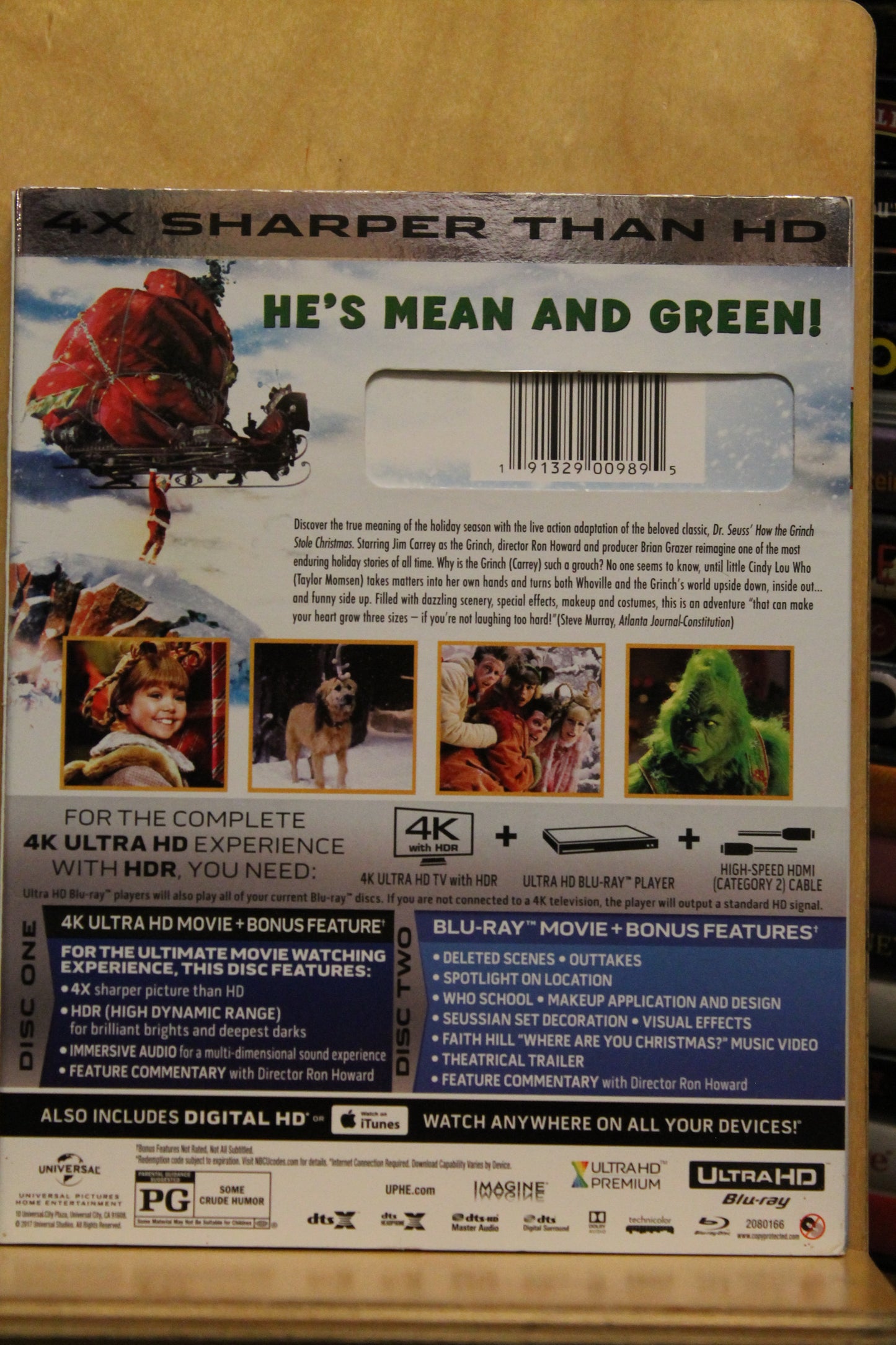 How the Grinch Stole Christmas 4K UHD