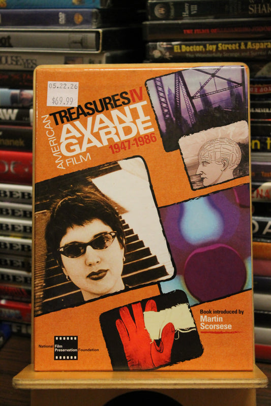Treasures IV: American Avant-Garde Film, 1947-1986 DVD