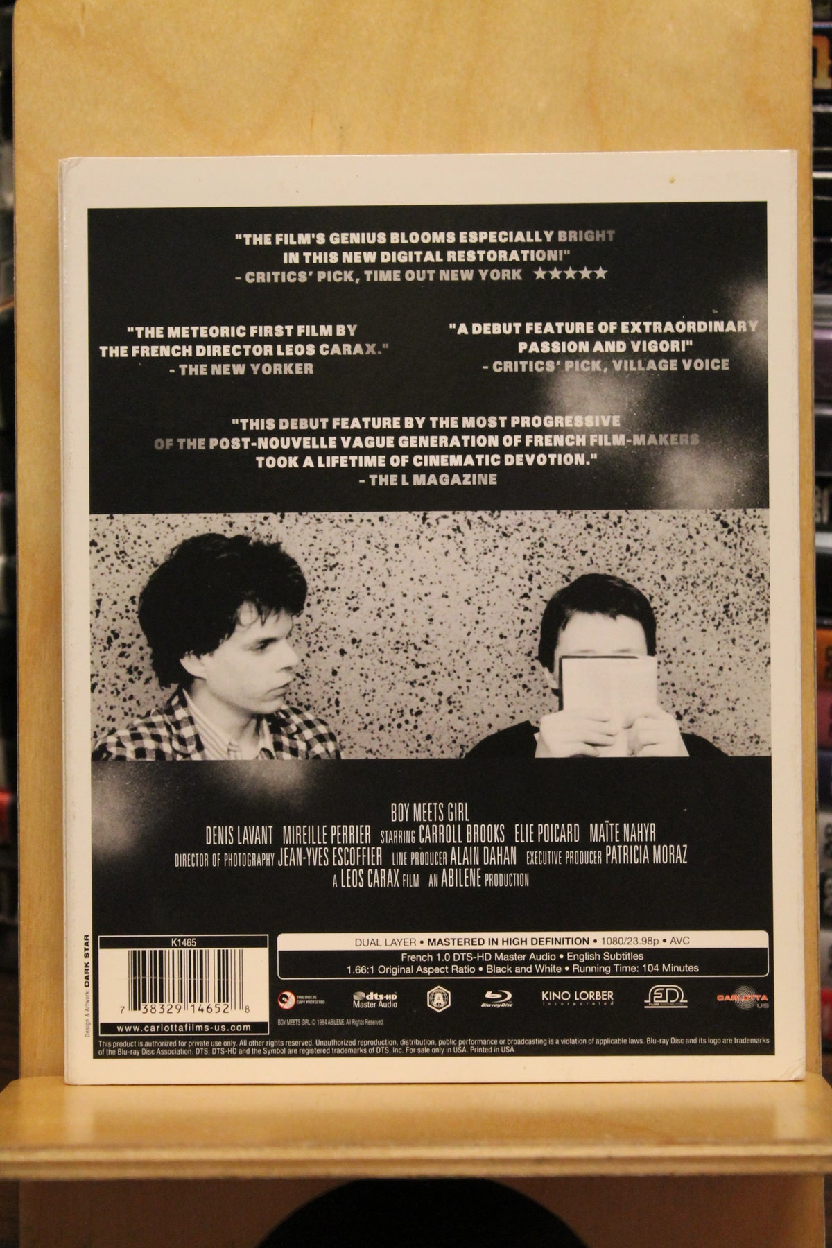 Boy Meets Girl Blu-ray