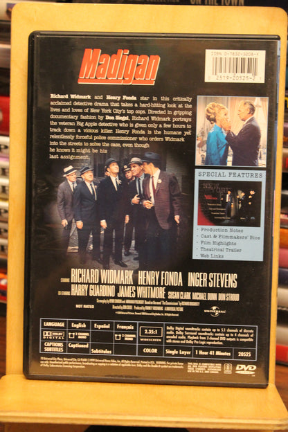 Madigan DVD