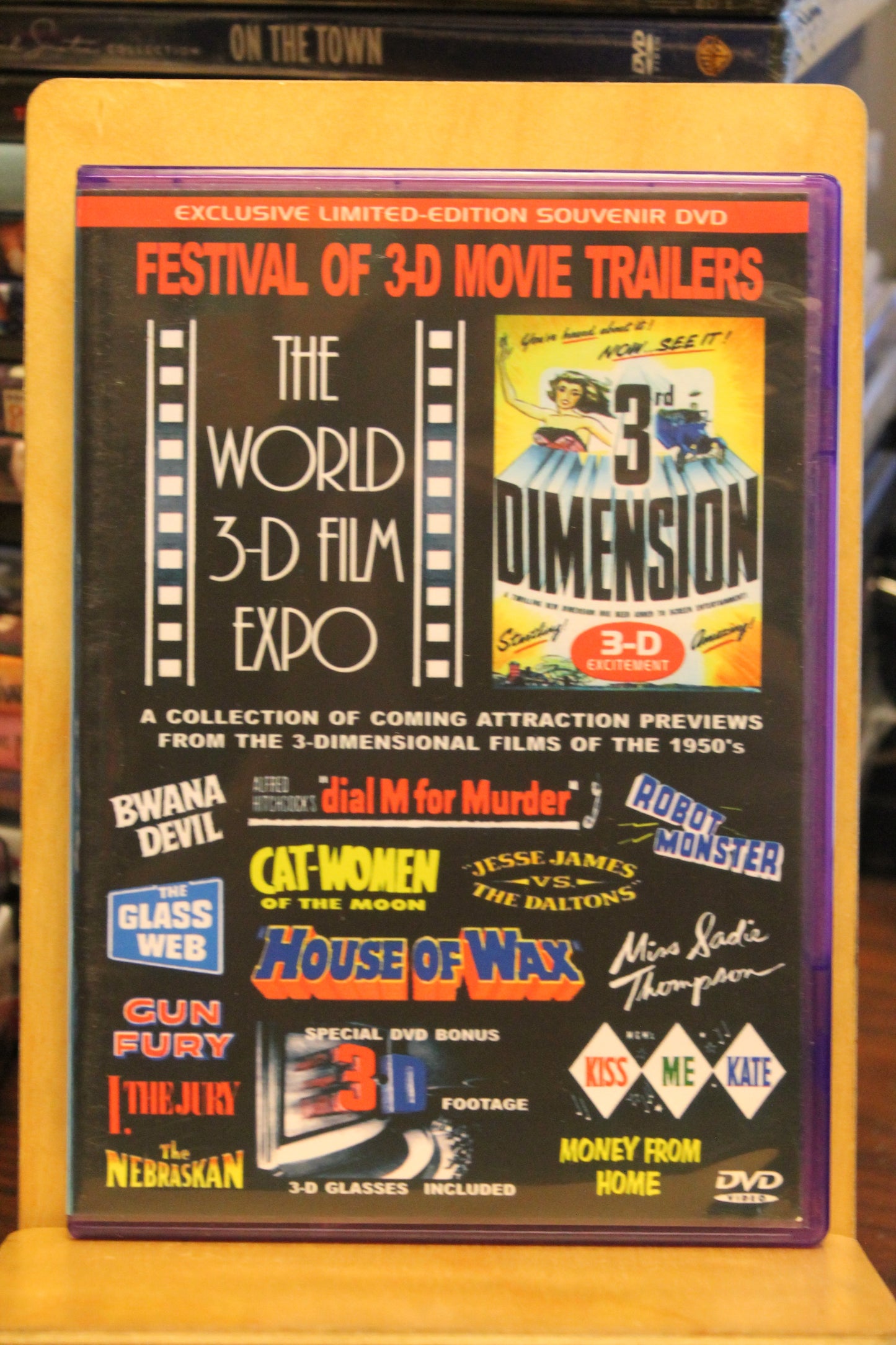 Festival of 3-D Movie Trailers DVD