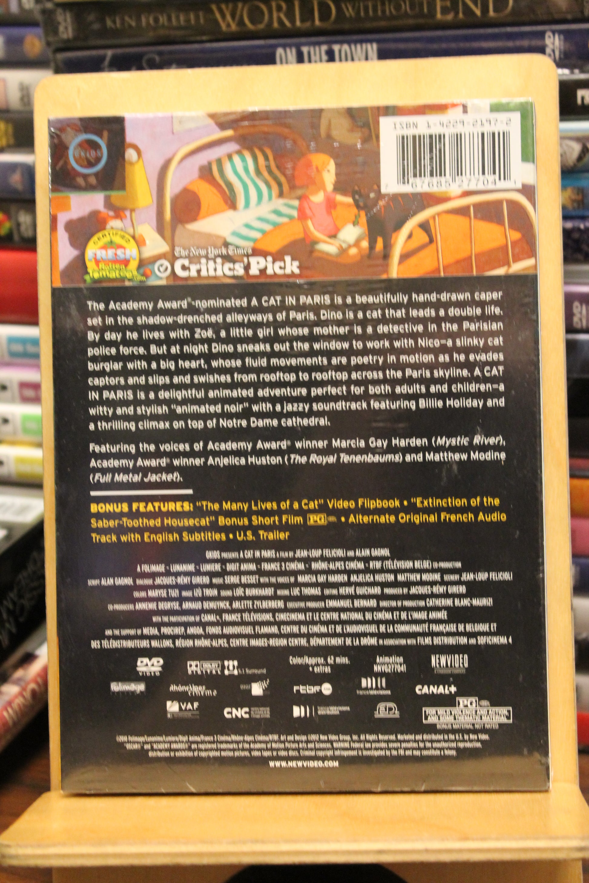 A Cat in Paris DVD