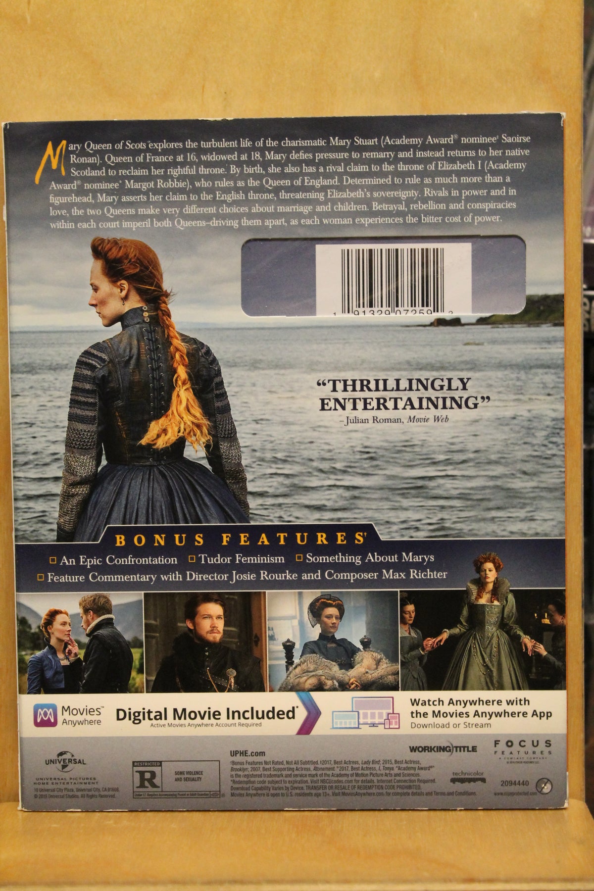 Mary Queen of Scots Blu-ray