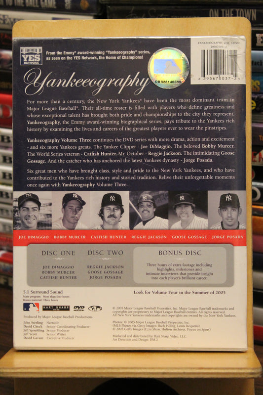 Yankeeography Volume Three DVD