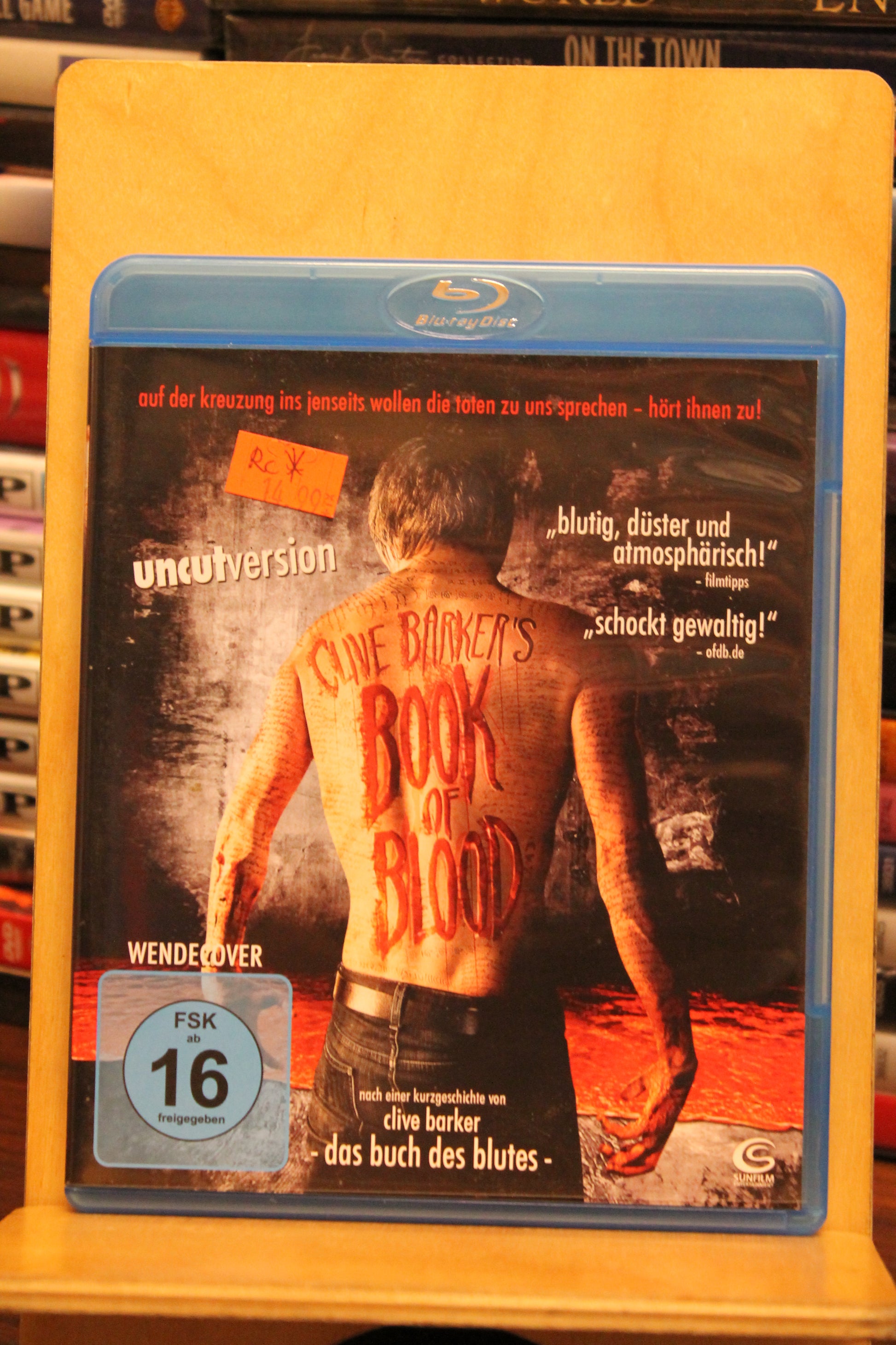 Book of Blood Blu-ray