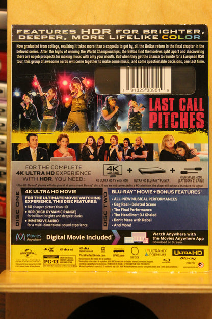 Pitch Perfect 3 4K UHD