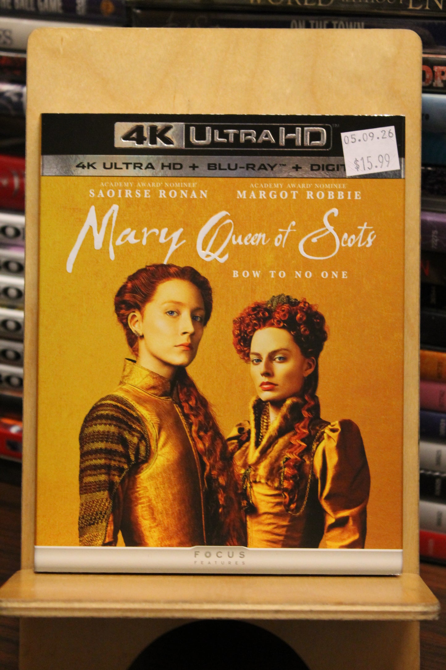 Mary Queen of Scots 4K UHD