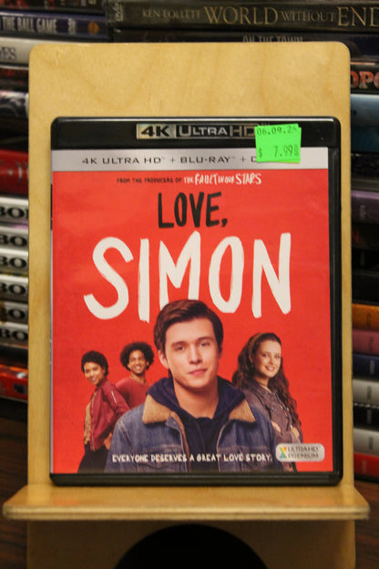 Love, Simon 4K UHD