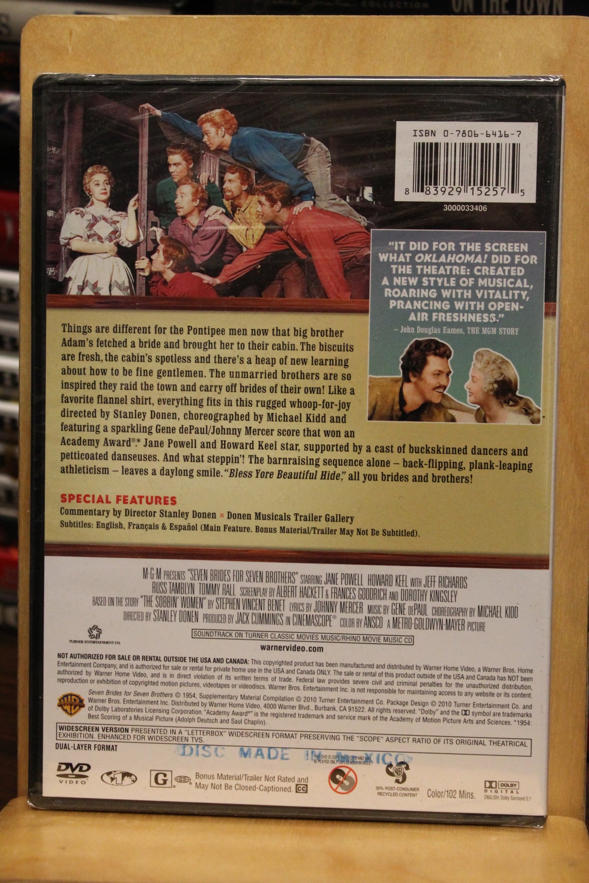 Seven Brides for Seven Brothers DVD