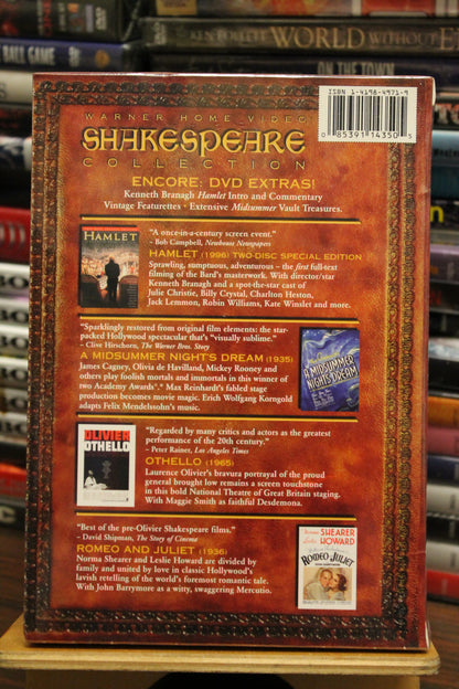 Shakespeare Collection DVD