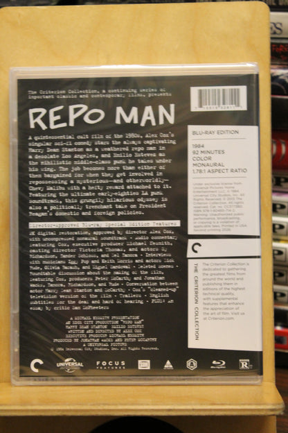 Repo Man Blu-ray