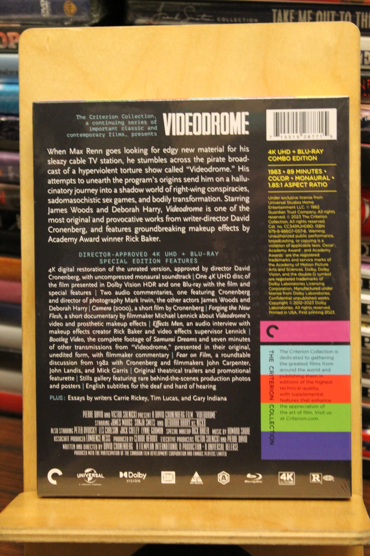 Videodrome Blu-ray