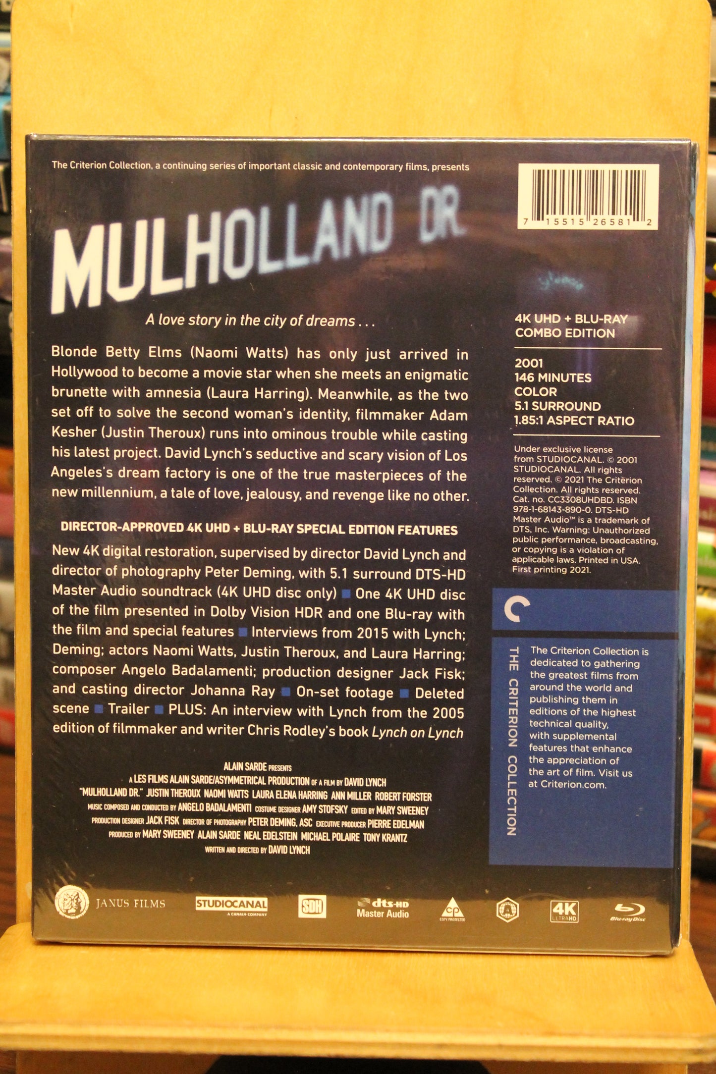 Mulholland Drive 4K UHD