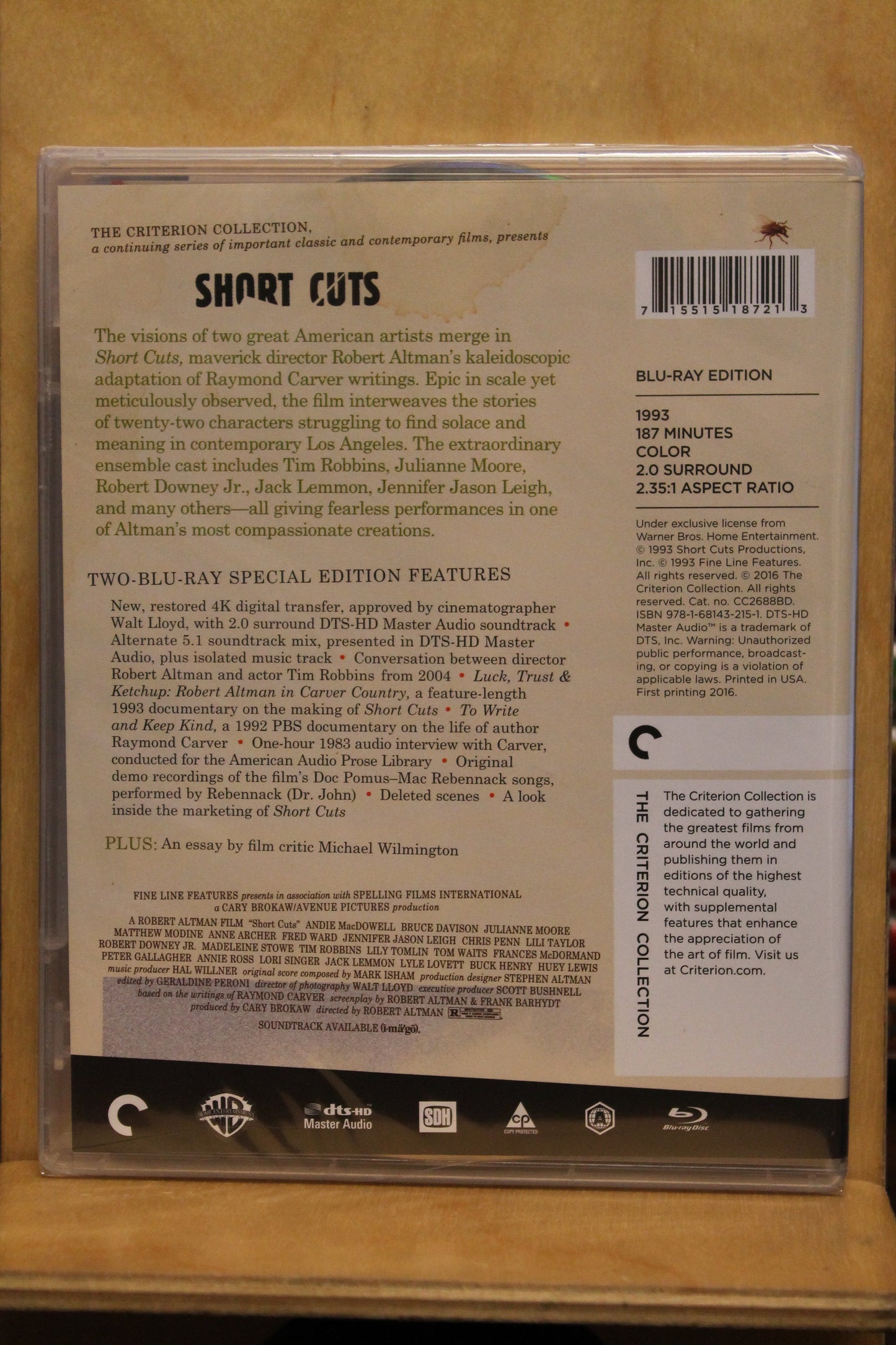 Short Cuts Blu-ray