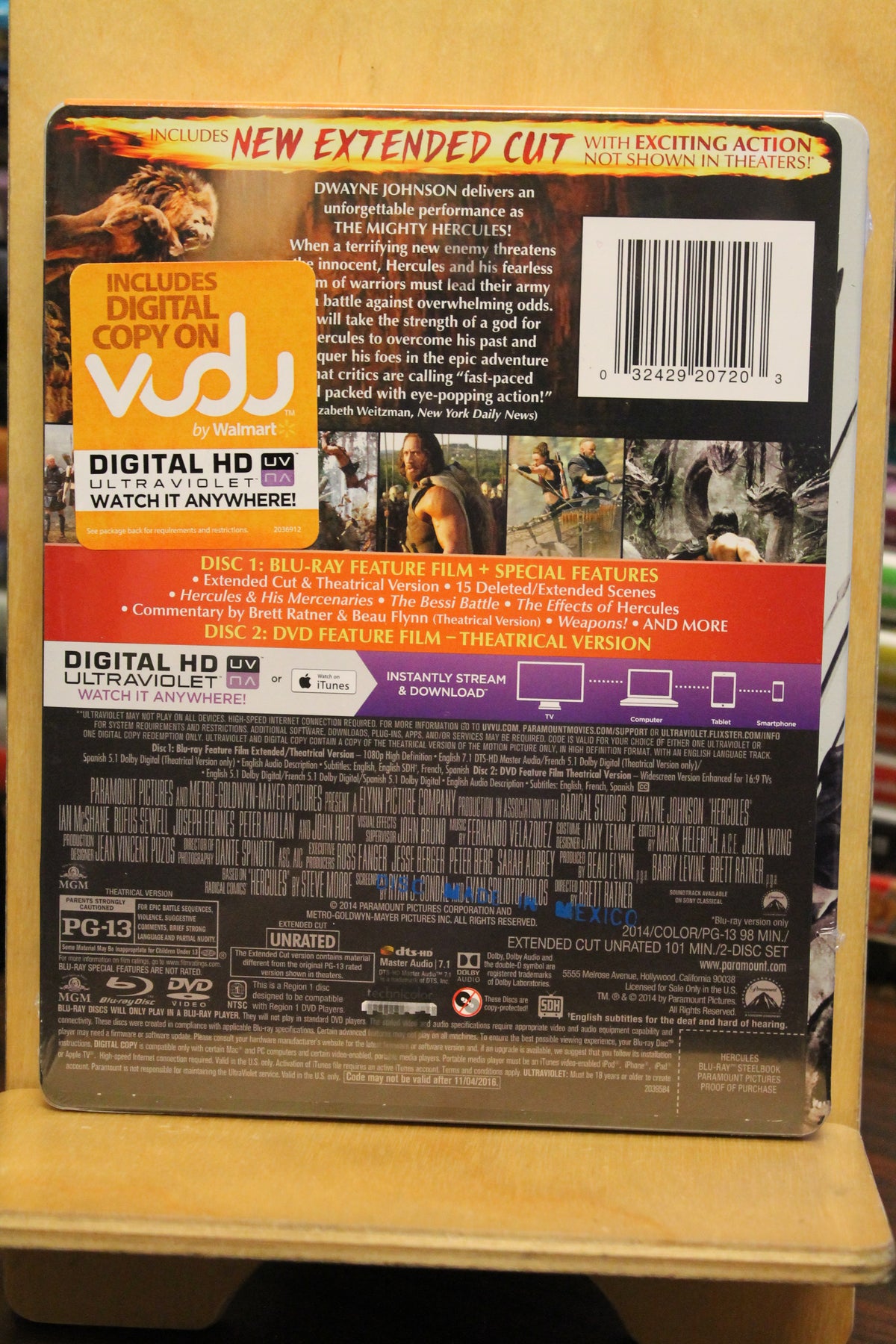Hercules Blu-ray