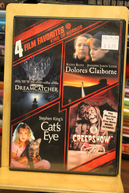 4 Film Favorites: King of Horror DVD