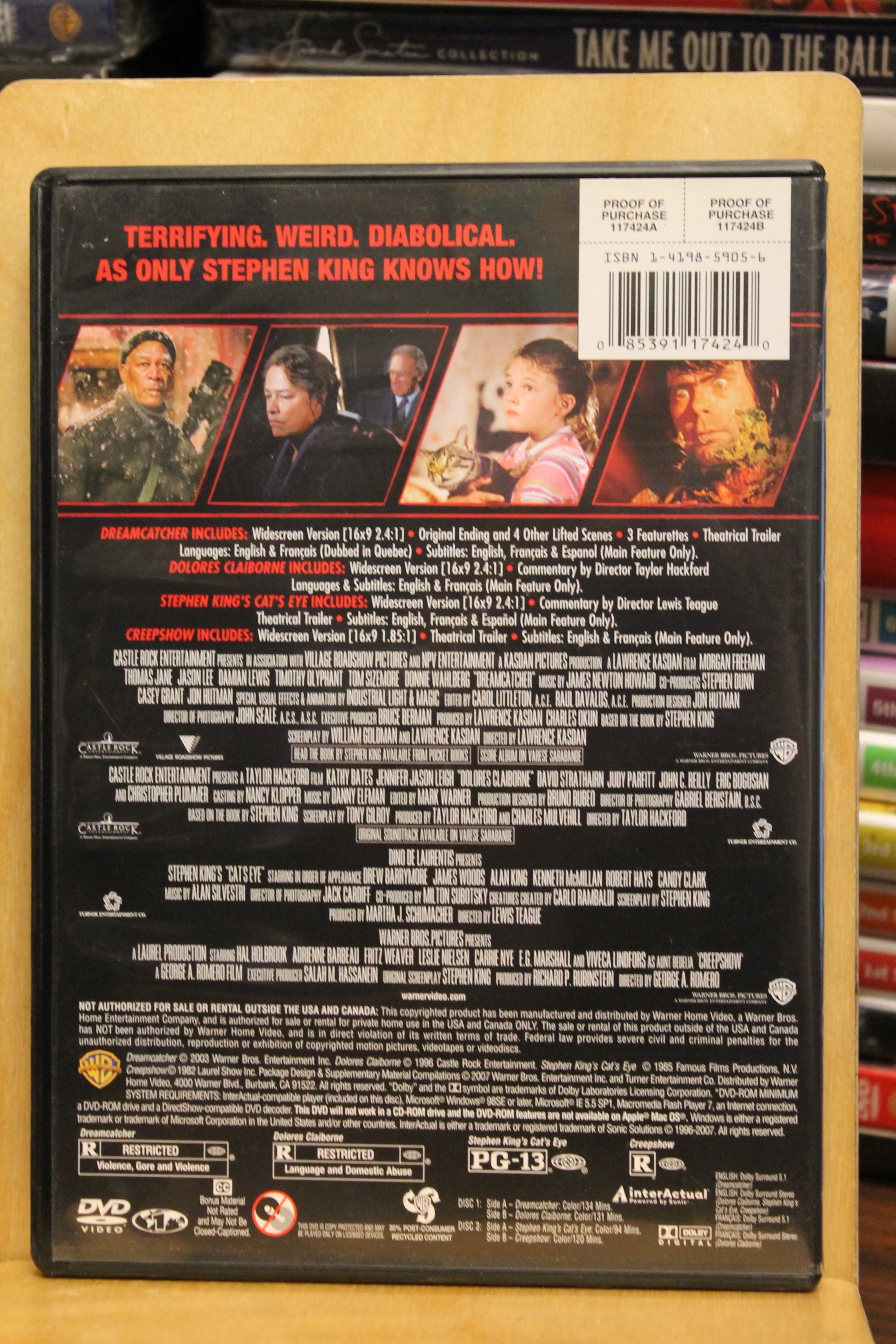 4 Film Favorites: King of Horror DVD