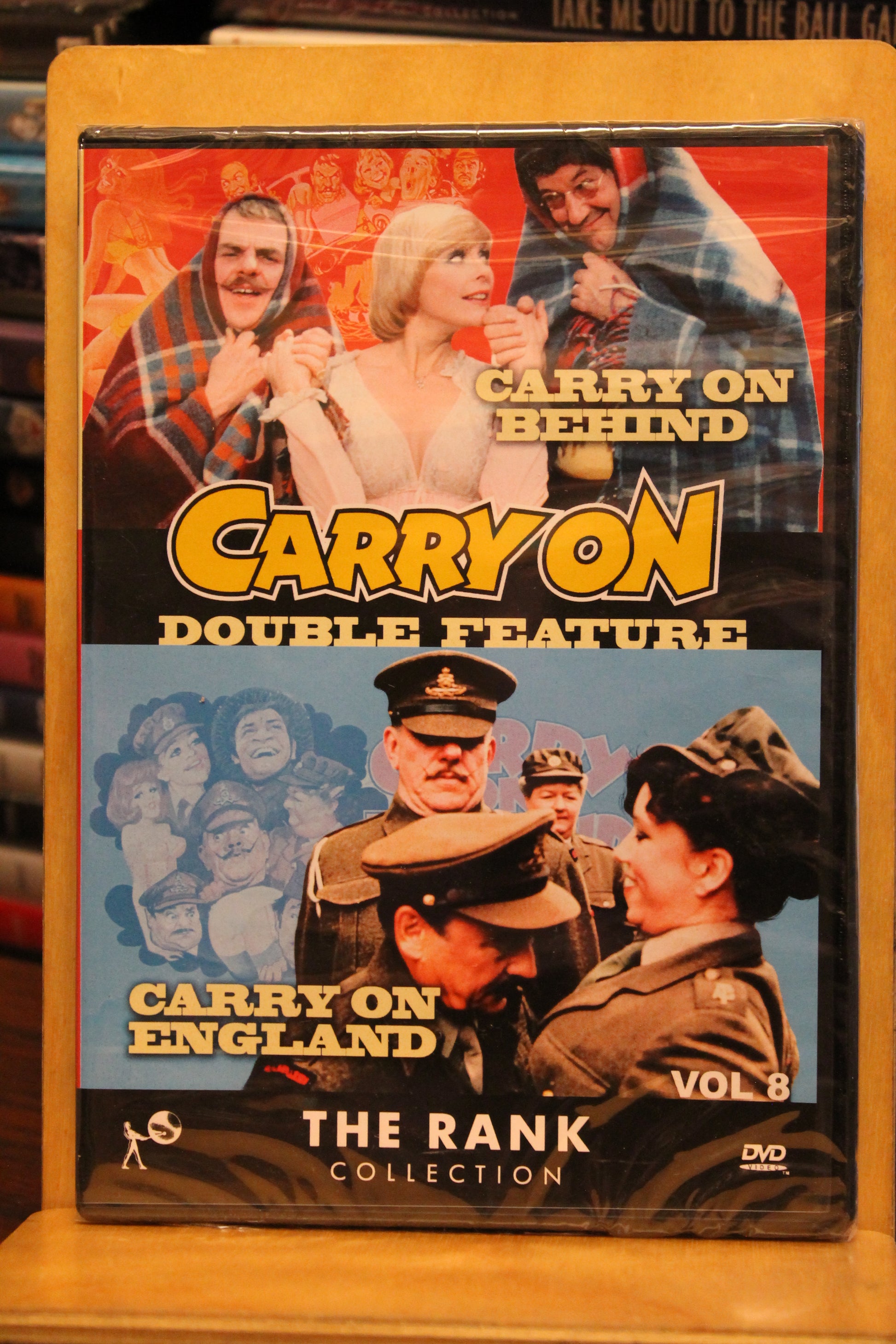 Carry On Double Feature: Carry On Behind / Carry On England DVD