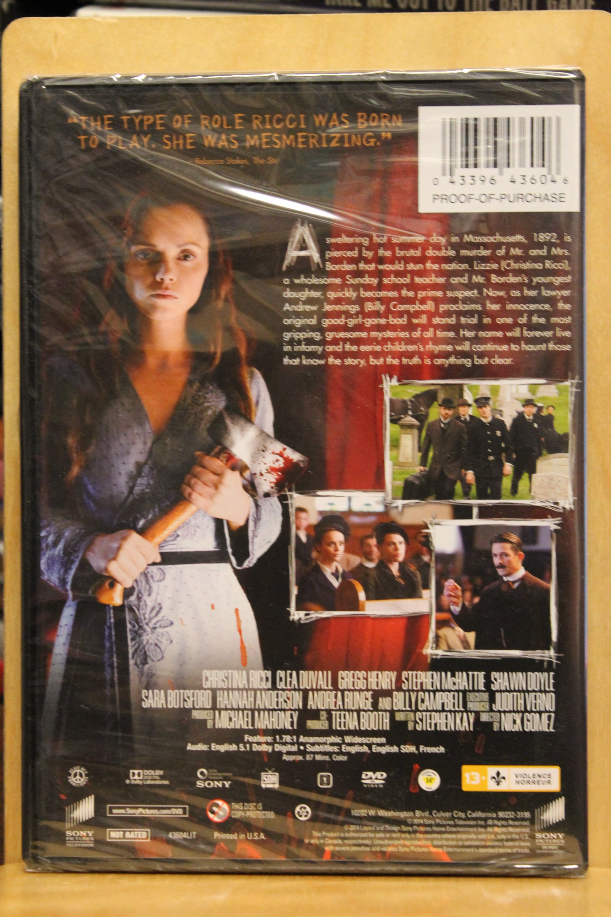 Lizzie Borden Took an Ax DVD