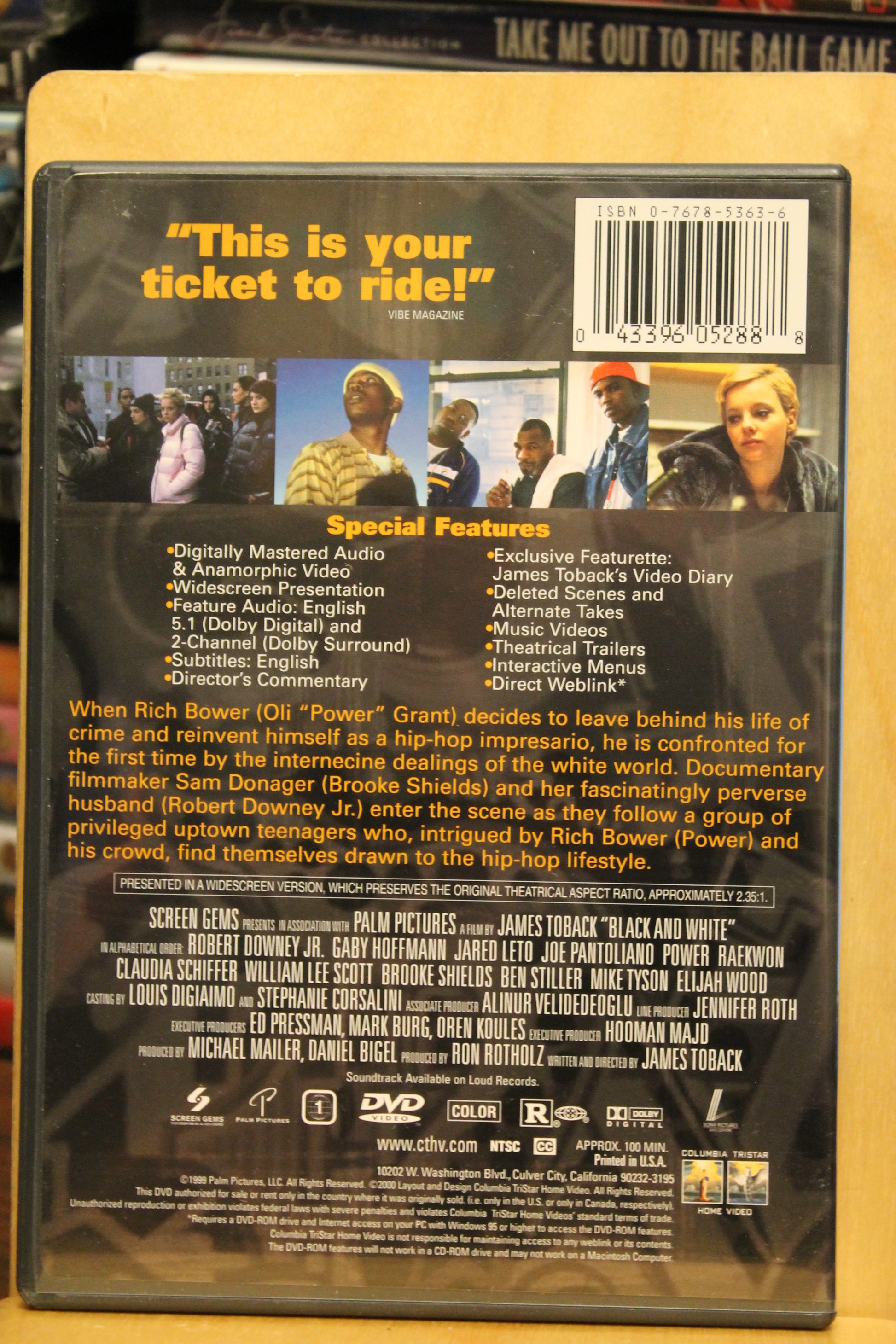Black and White DVD