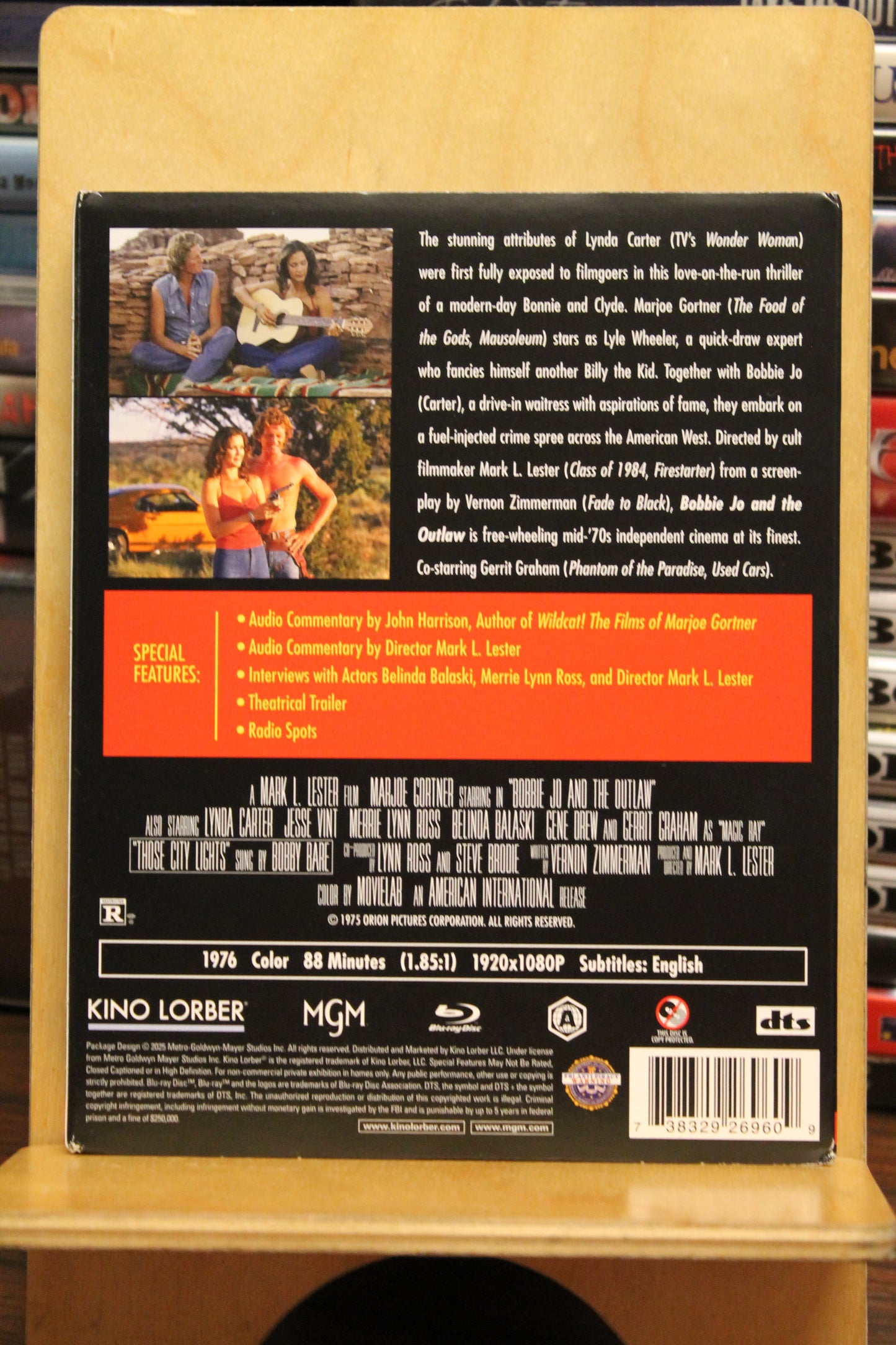 Bobbie Jo and the Outlaw Blu-ray