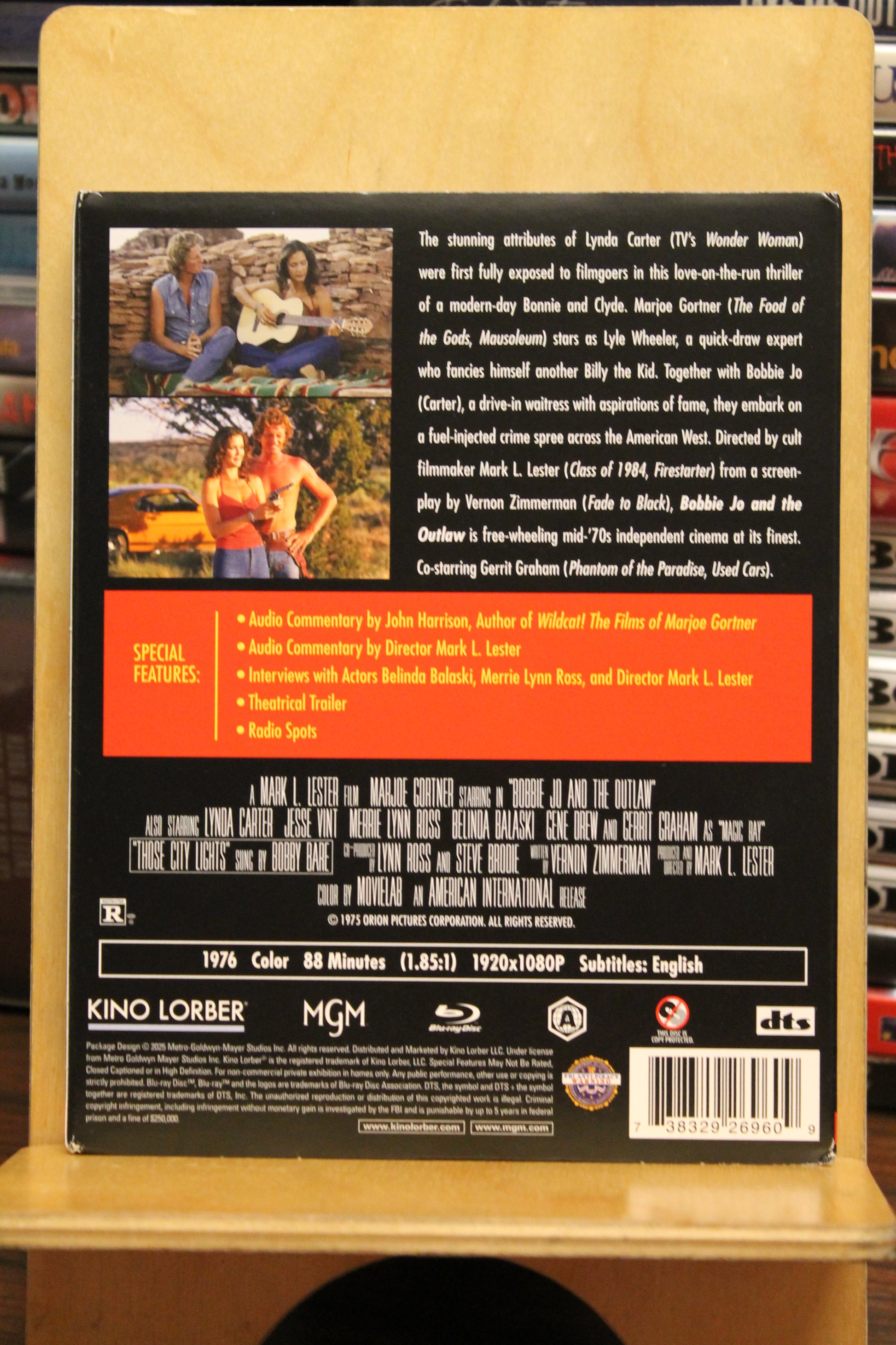 Bobbie Jo and the Outlaw Blu-ray