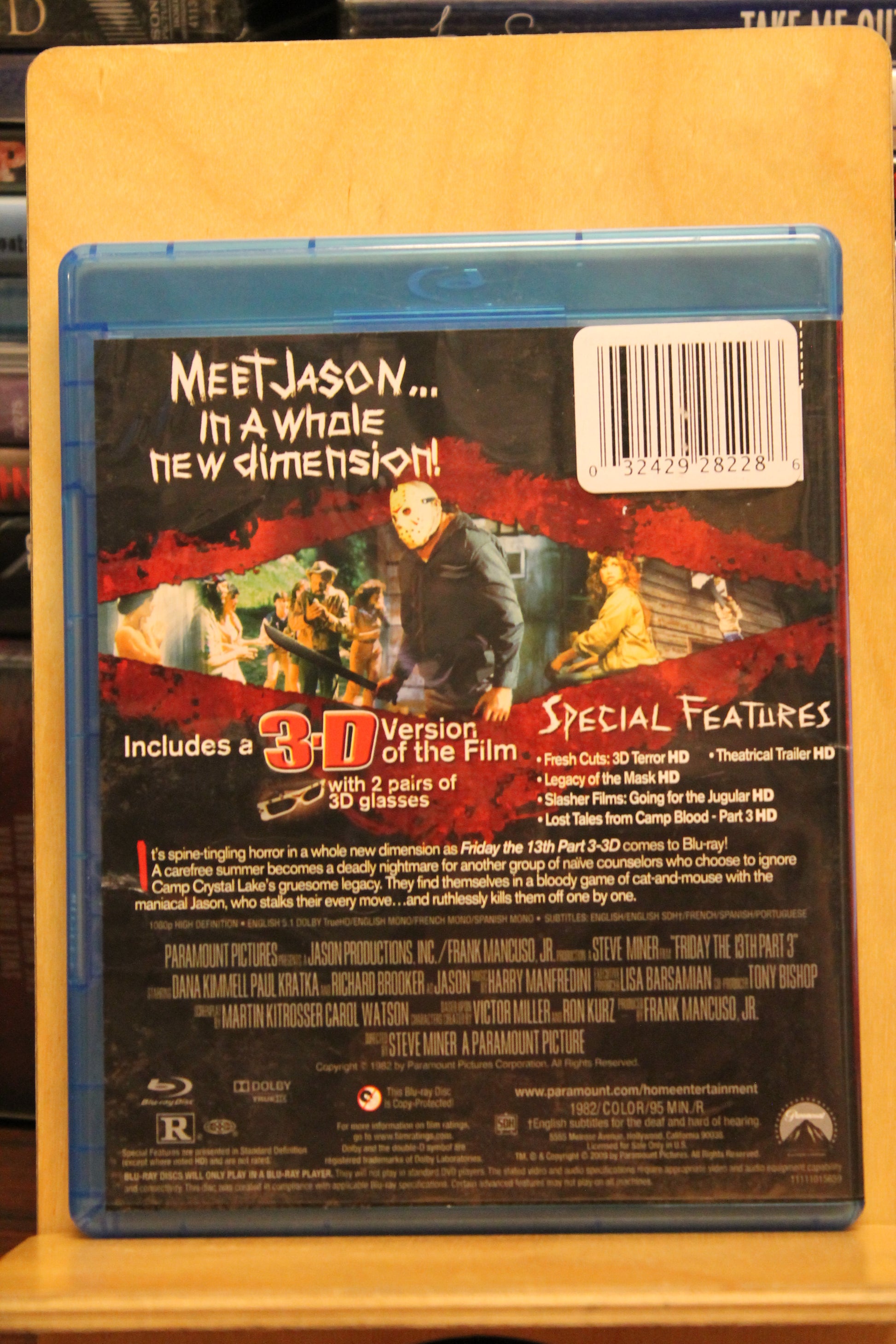 Friday the 13th Part III Blu-ray