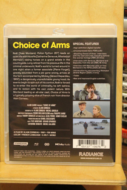 Choice of Arms Blu-ray