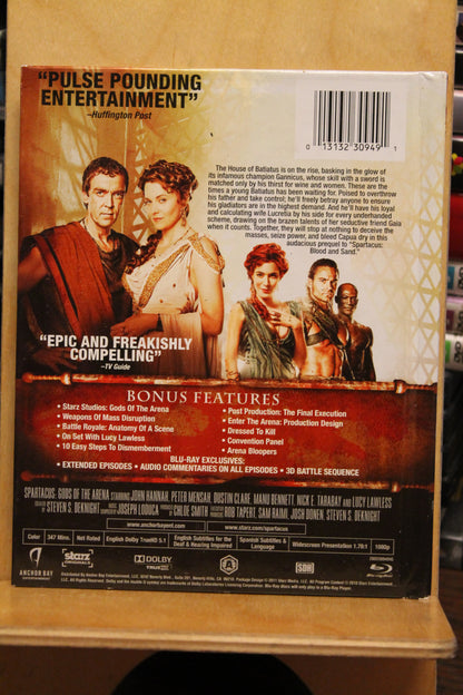 Spartacus: Gods of the Arena Blu-ray