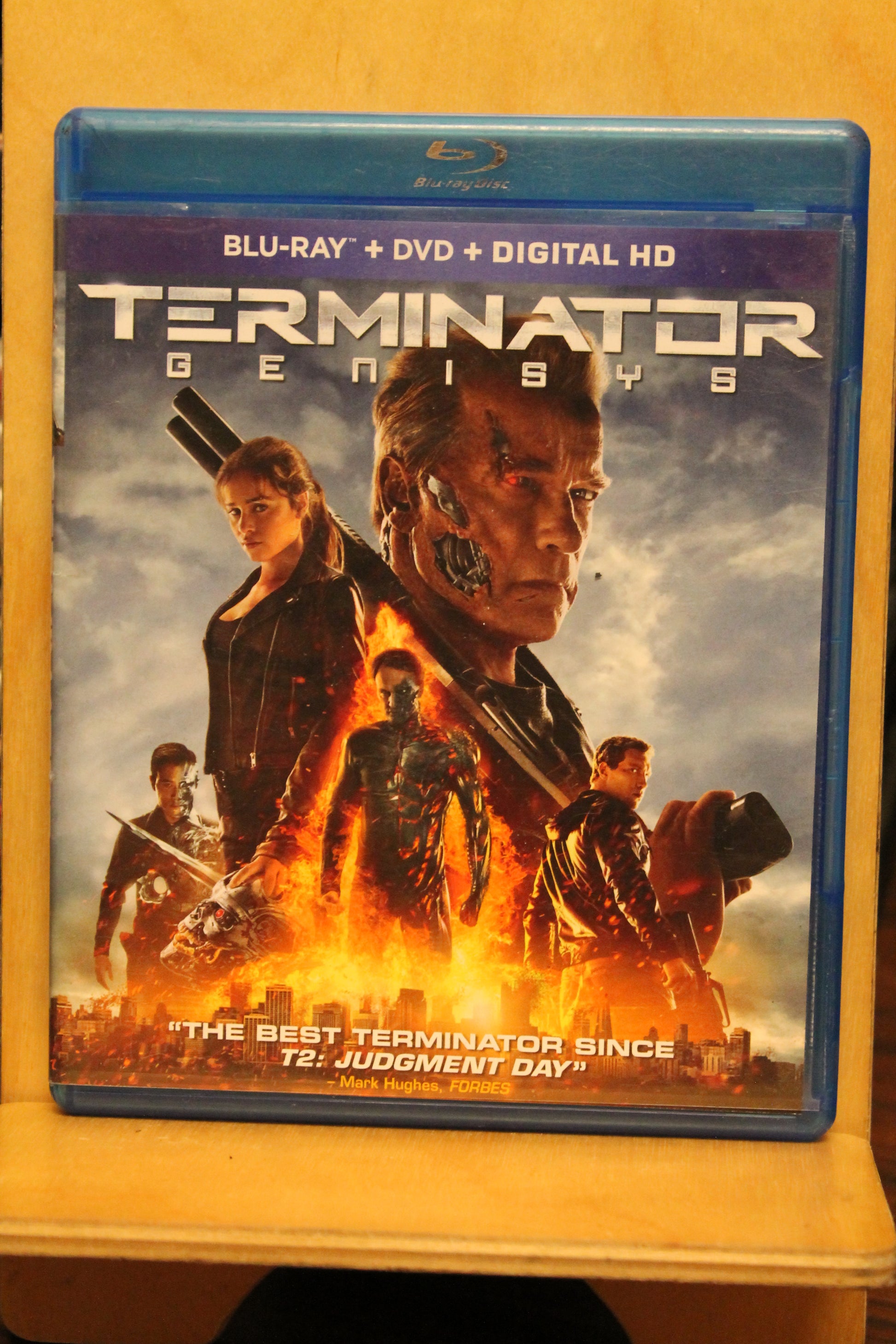 Terminator Genisys Blu-ray