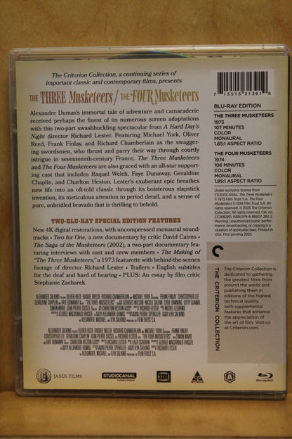 The Three Musketeers / The Four Musketeers Blu-ray