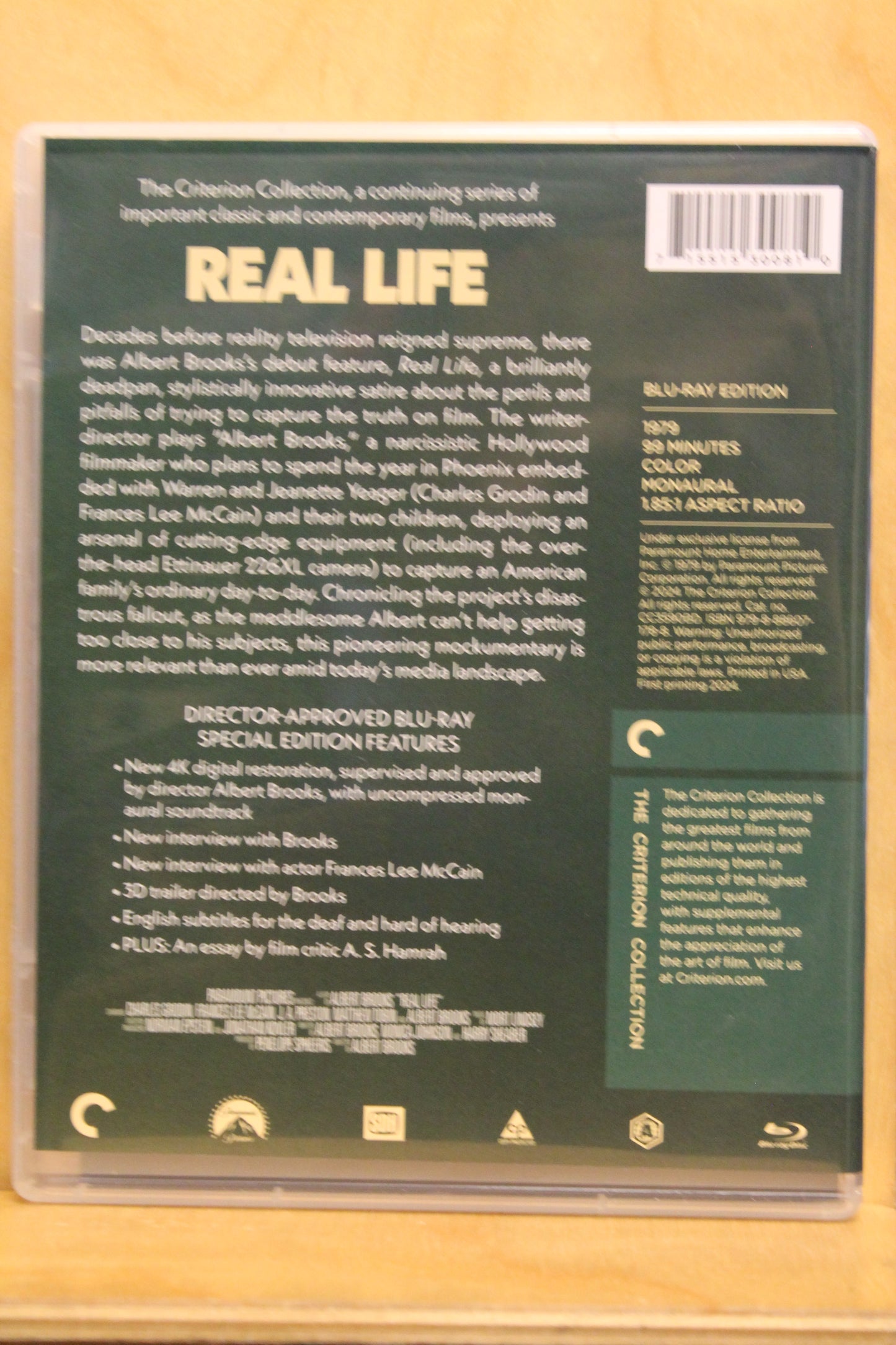 Real Life Blu-ray