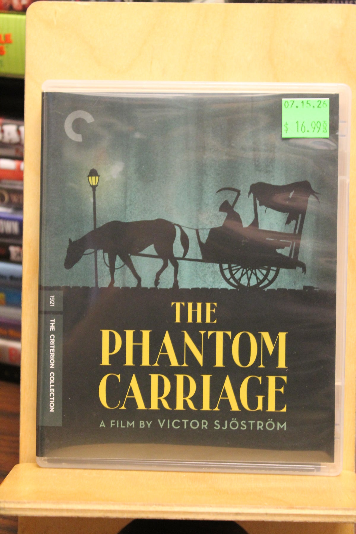 The Phantom Carriage Blu-ray
