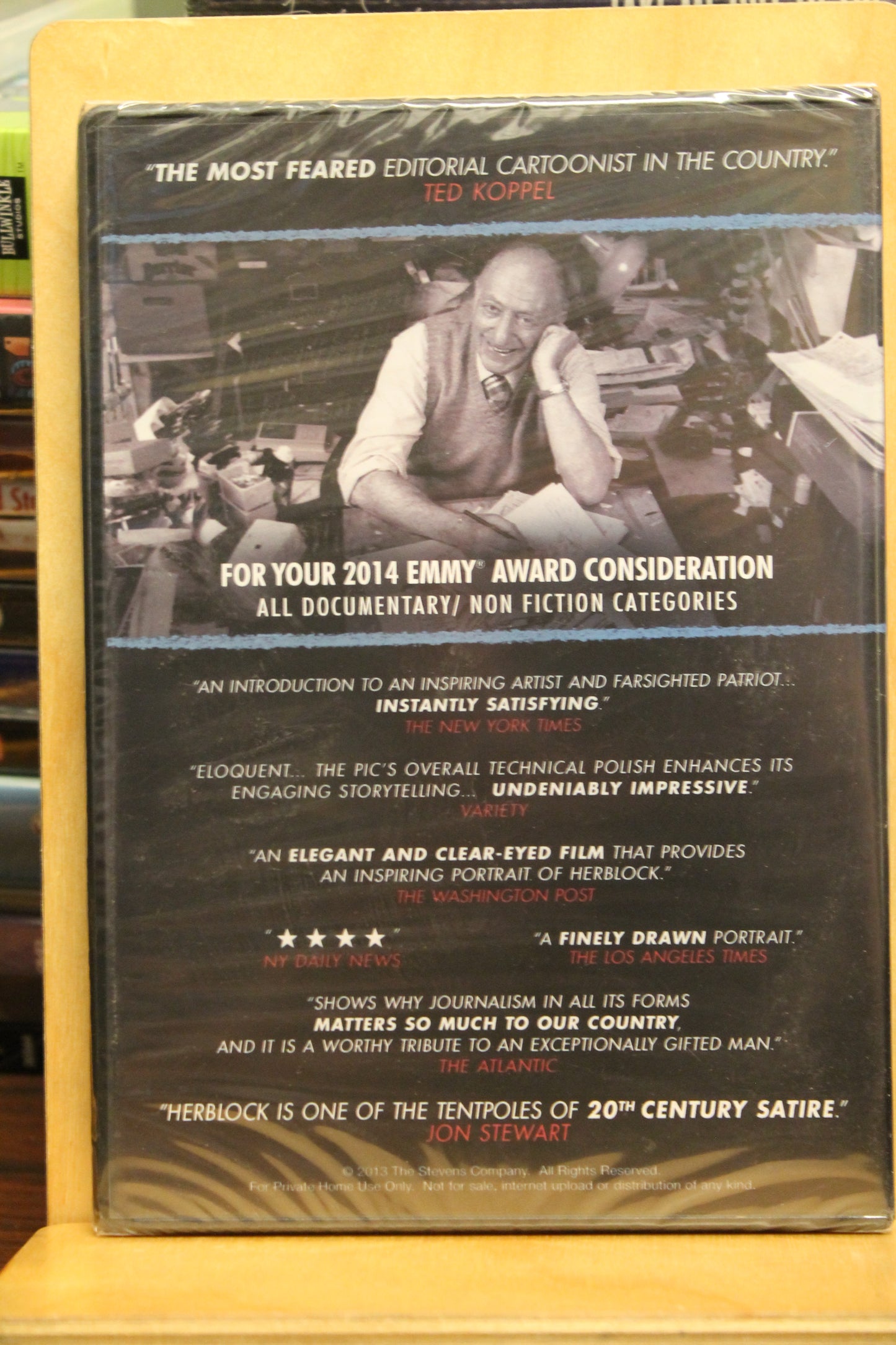 Herblock: The Black & the White DVD