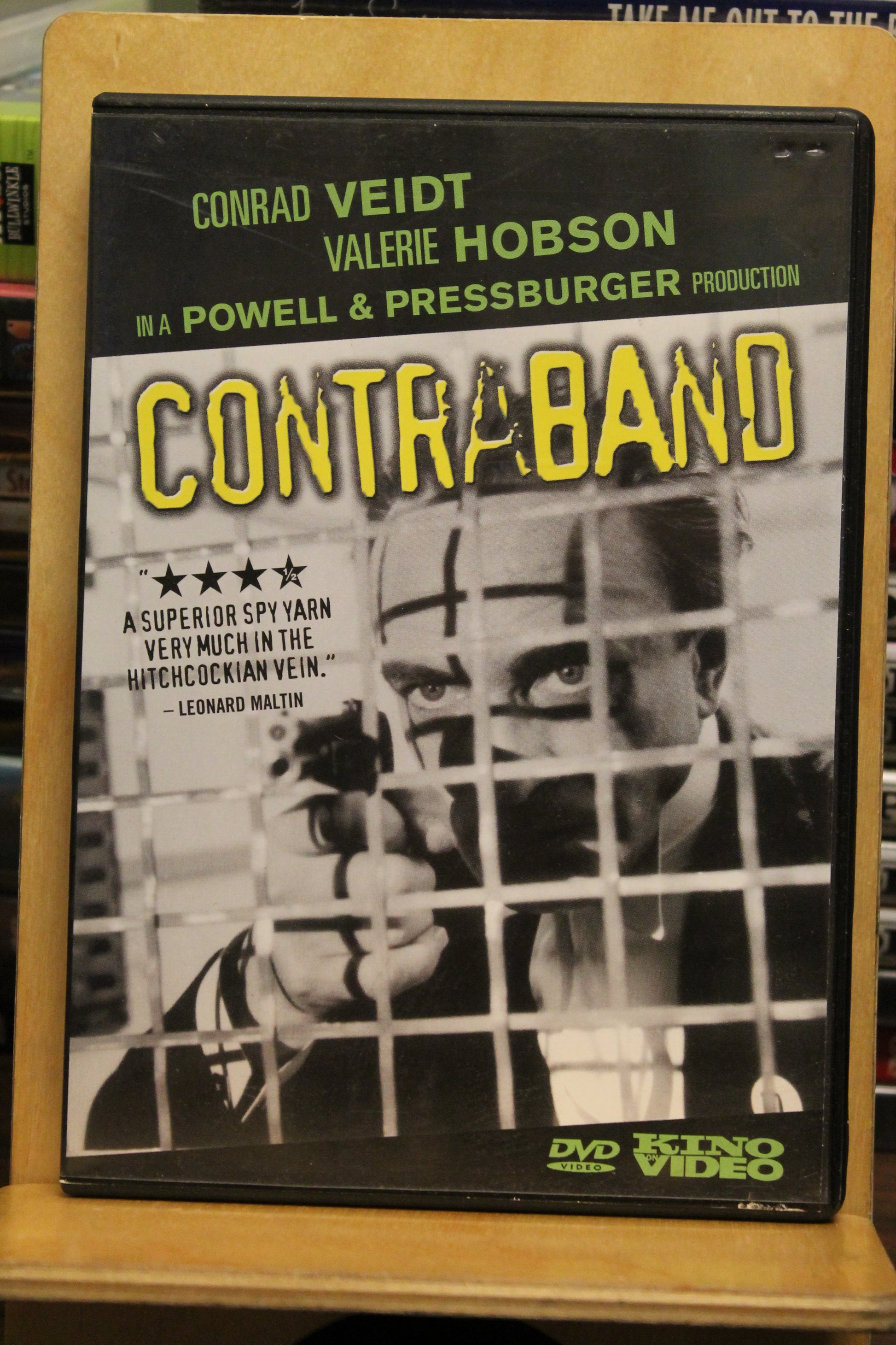 Contraband DVD
