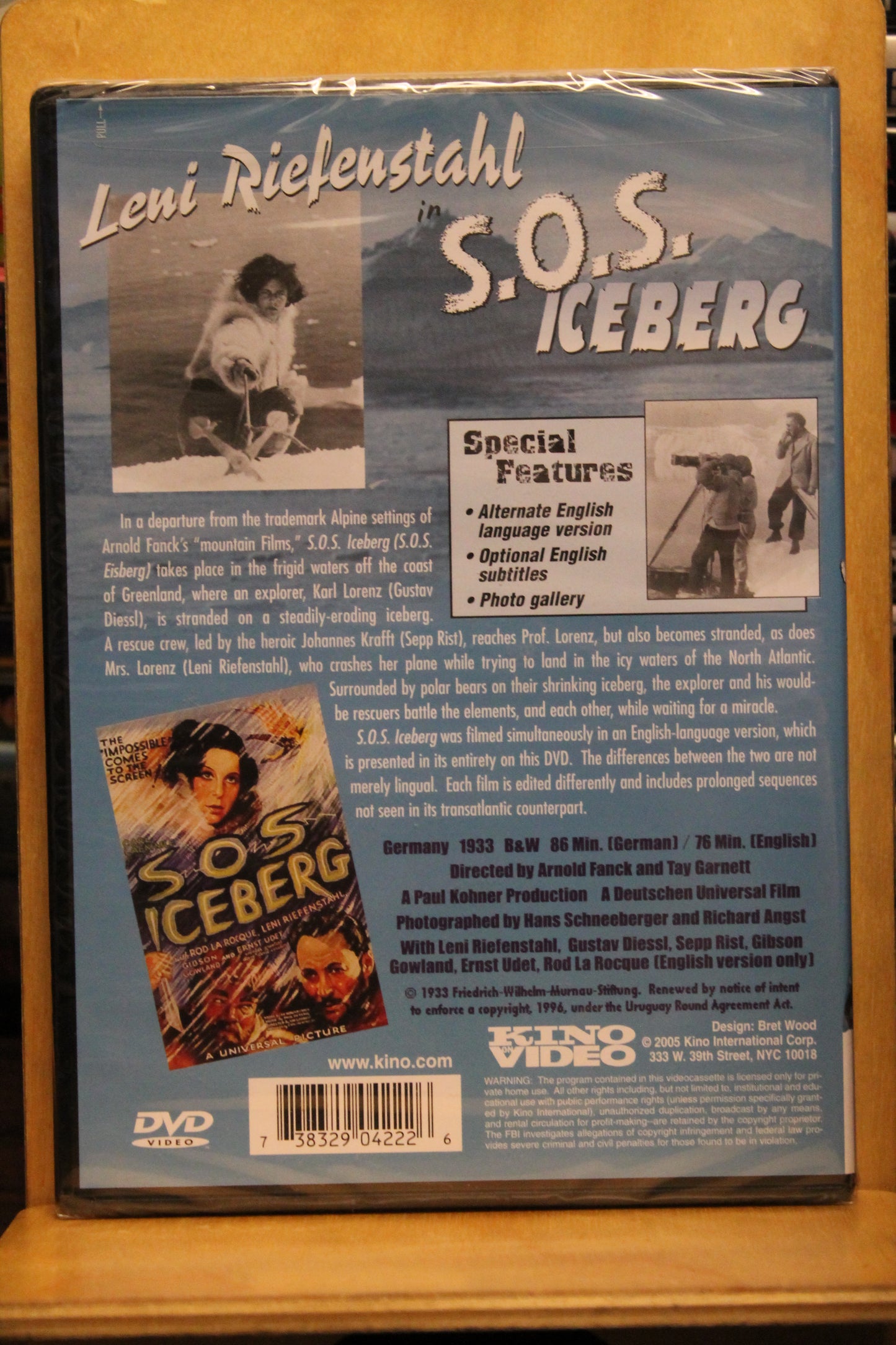 S.O.S. Iceberg DVD