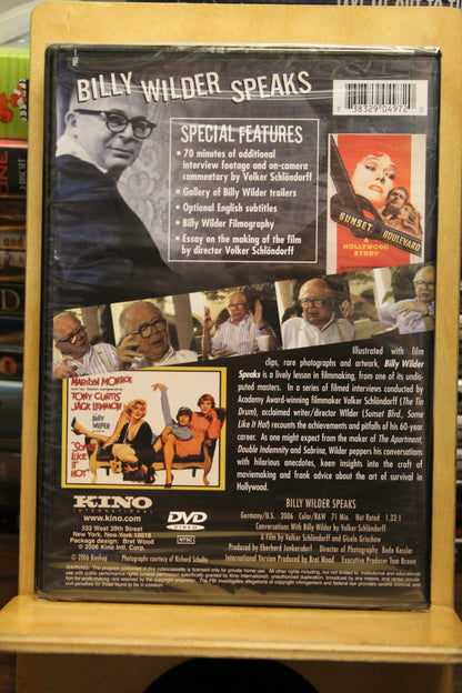 Billy Wilder Speaks DVD