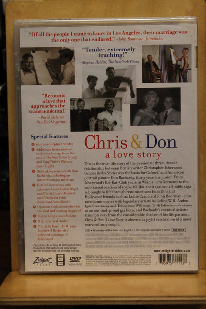 Chris & Don: A Love Story DVD
