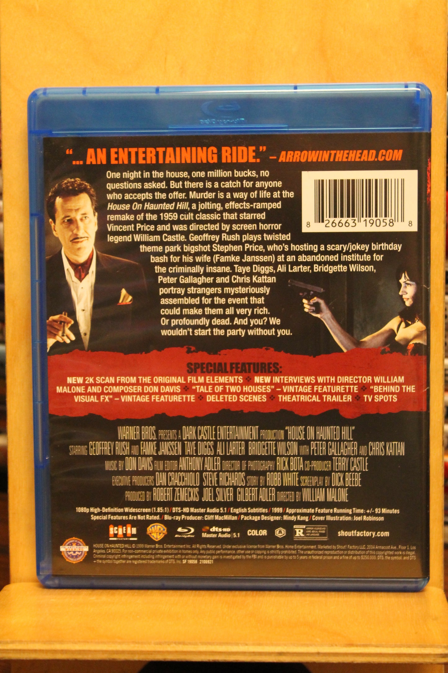 House on Haunted Hill Blu-ray