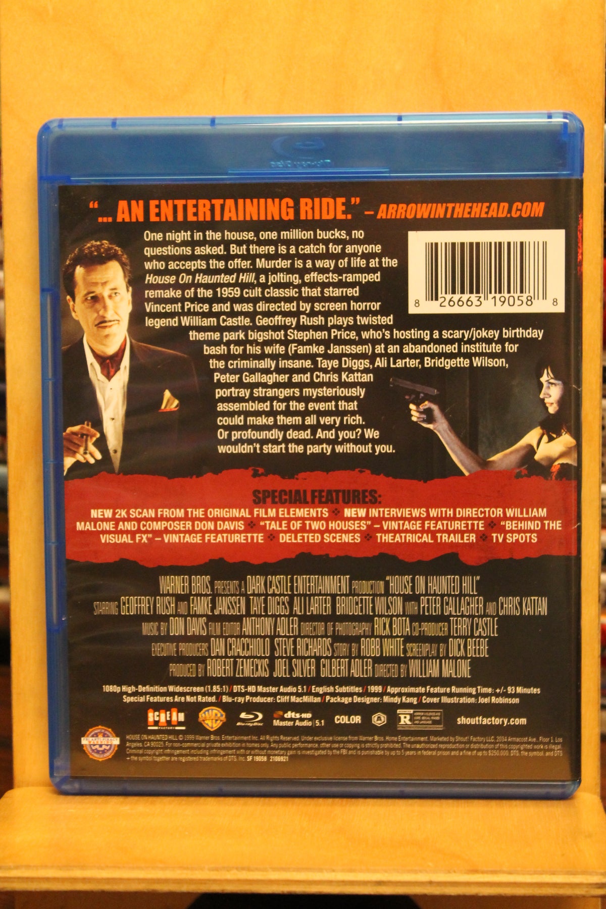 House on Haunted Hill Blu-ray
